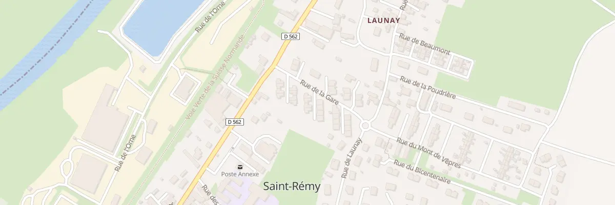 Plan du 20 All des Frênes à Saint-Rémy