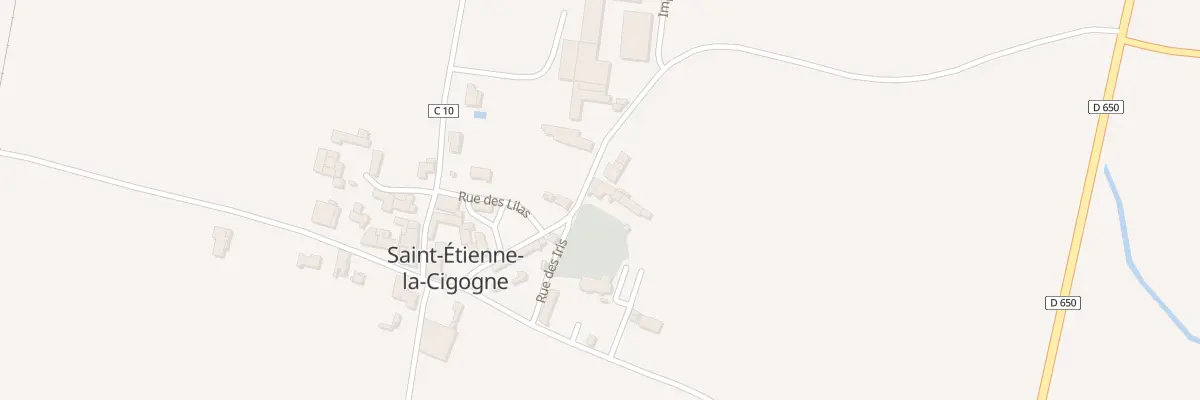 Plan du 6 Rue des Chardonnerets à Plaine-d’Argenson
