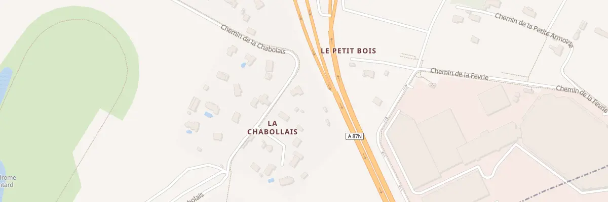 Plan du 17 Che de la Chabolais à Écouflant