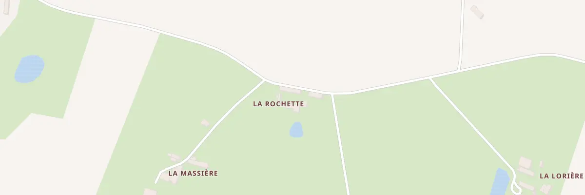 Plan du 1 La Rochette au Buret