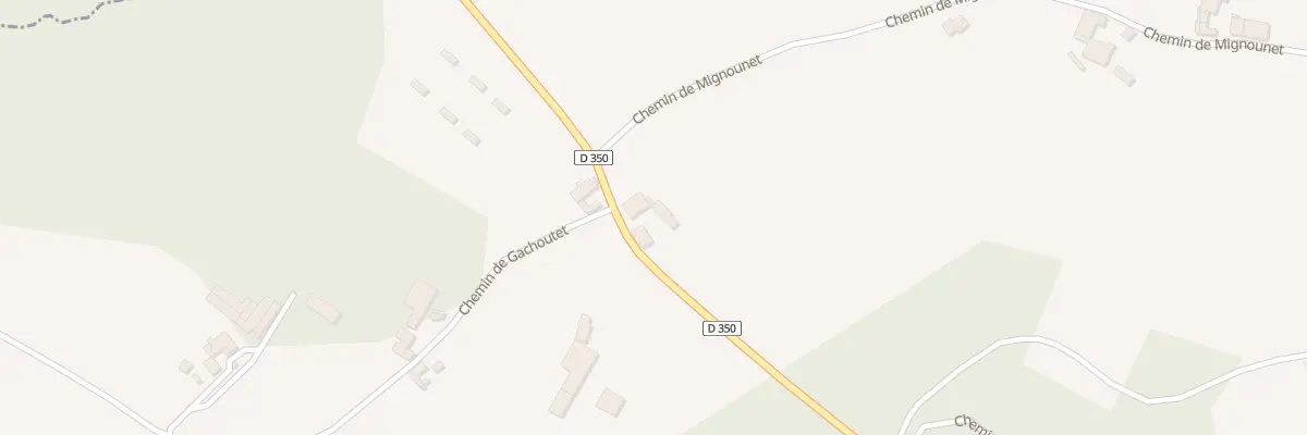 Plan du 1441 Che de Mignounet à Samadet