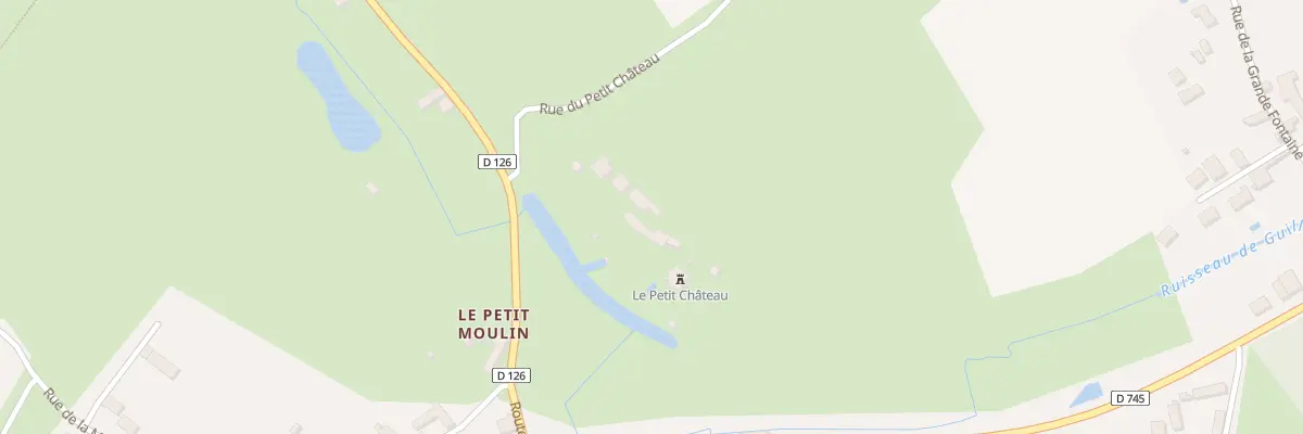 Plan du 6 Rue du Petit Château à Béceleuf