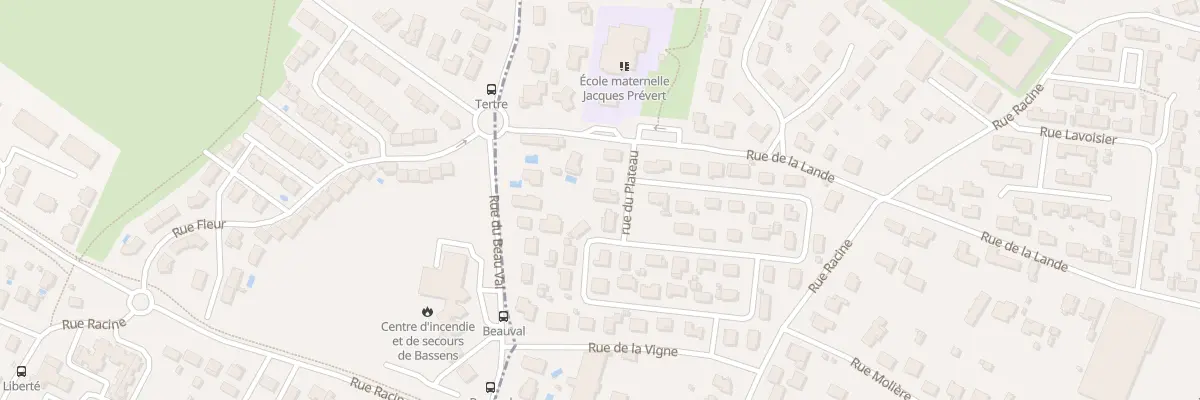Plan du 16 Rue du Plateau à Carbon-Blanc