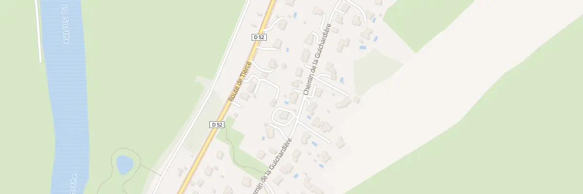 Plan du 35 Che de la Guichardière à Briollay