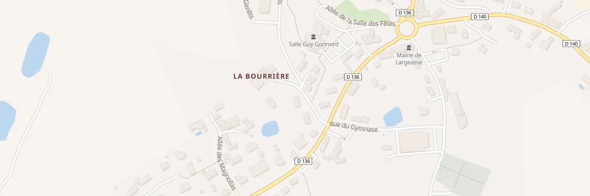 Plan du 7 All de l’Avenir à Largeasse