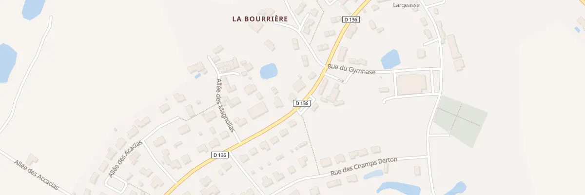 Plan du 22 Rue de la Republique à Largeasse