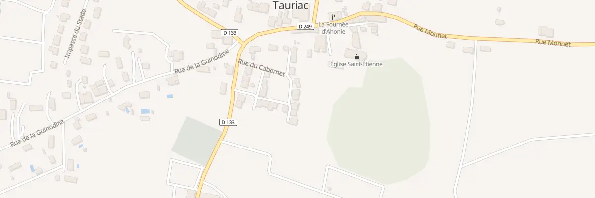 Plan du 13 Rue du Cabernet à Tauriac