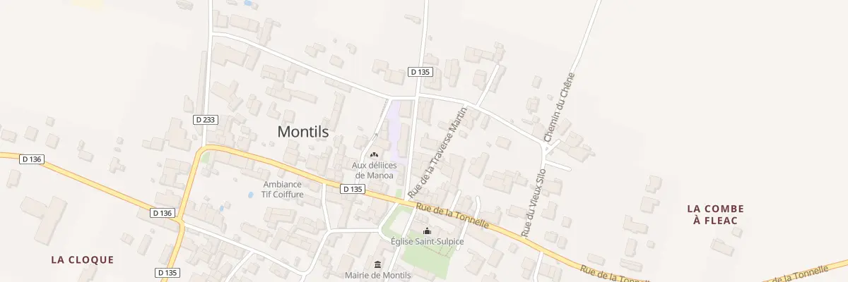 Plan du 6 Rue des Cytises à Montils