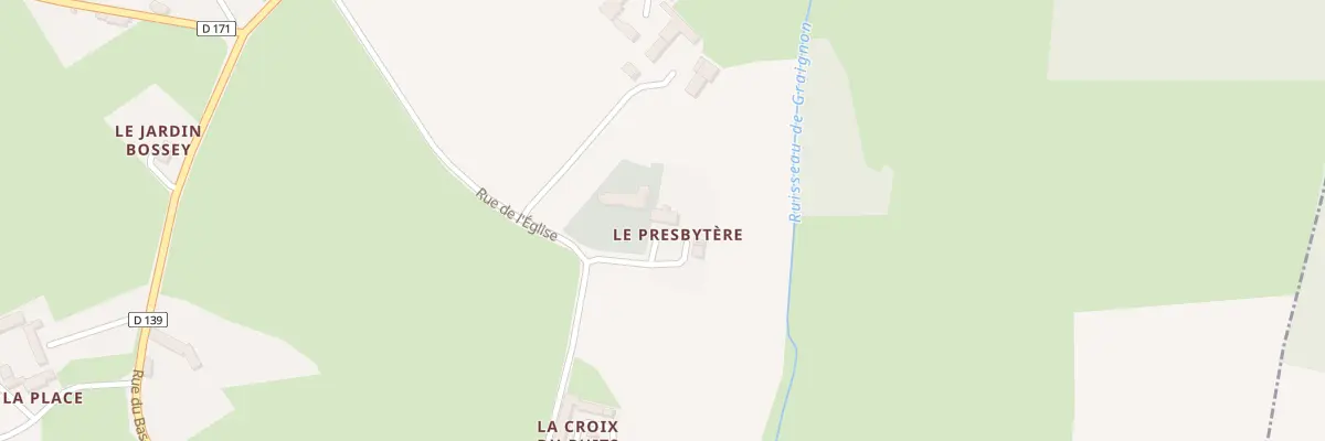 Plan du 5021 Eglise à Préaux-Bocage