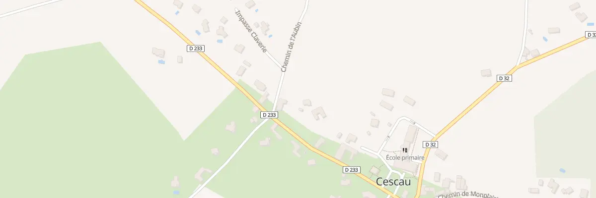 Plan du 5084 Canton à Cescau