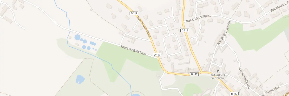Plan du 1 Rue du bois hubert à Lassay-les-Châteaux