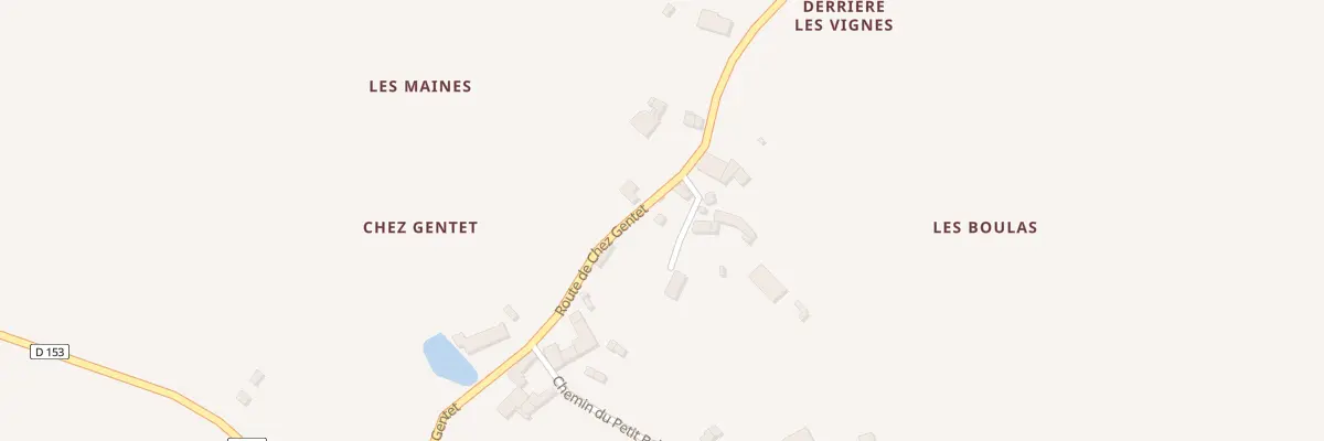 Plan du 2 All des Boulas à Nieul-le-Virouil