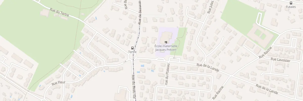Plan du 43 Rue de la Lande à Carbon-Blanc