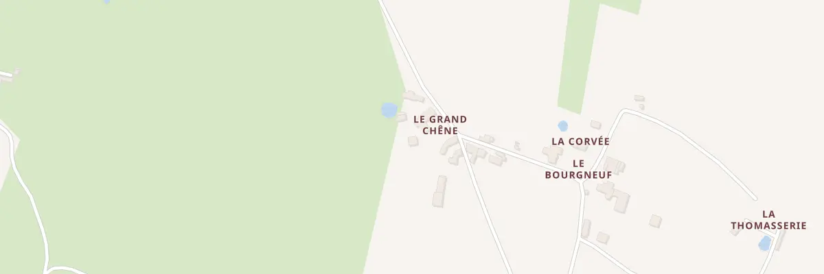 Plan du 1 Le Grand Chêne à Bouère