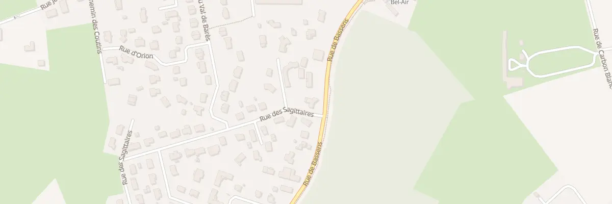 Plan du 1B Rue des Sagittaires à Ambarès-et-Lagrave