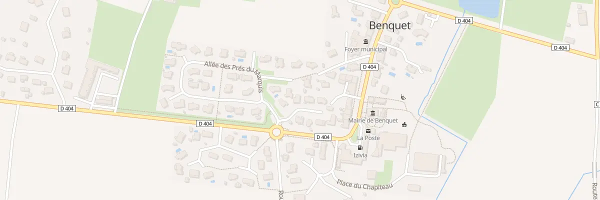 Plan du 5 All Beau Soleil à Benquet