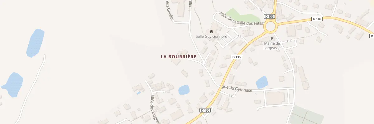 Plan du 5098 La Bourriere à Largeasse