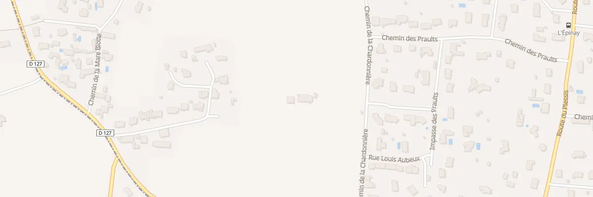 Plan du 1 Che de la Chardonnière à Saint-Melaine-sur-Aubance