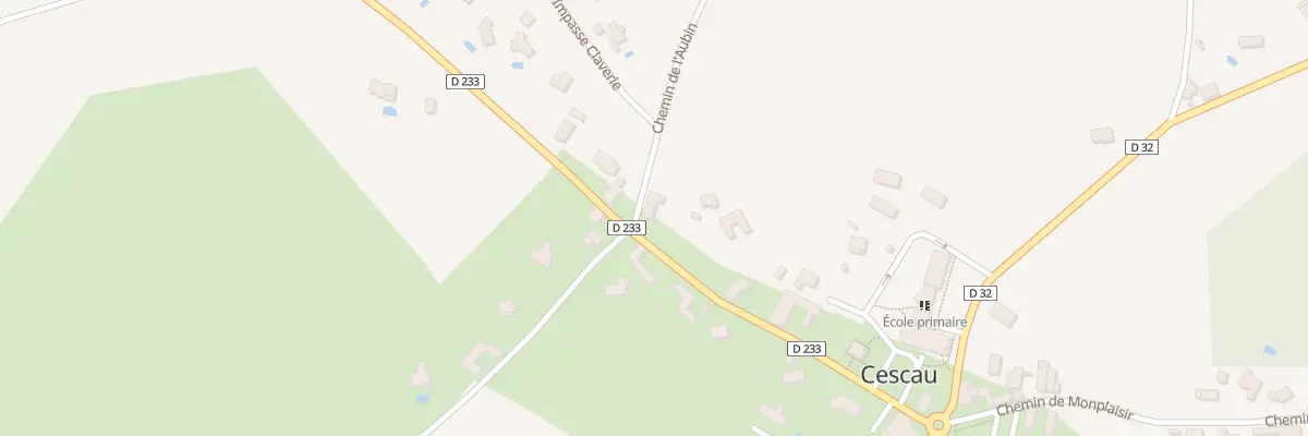 Plan du 5039 Canton à Cescau
