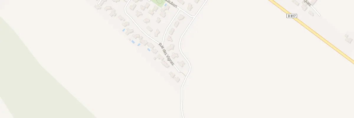 Plan du 38 Rue des Vignes à Denguin
