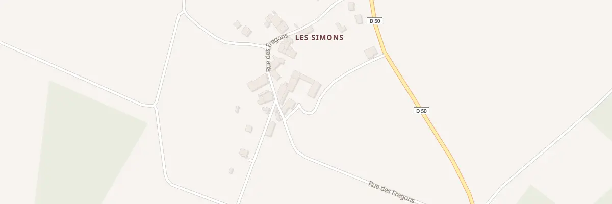Plan du 21 Rue des Frégons à Clion