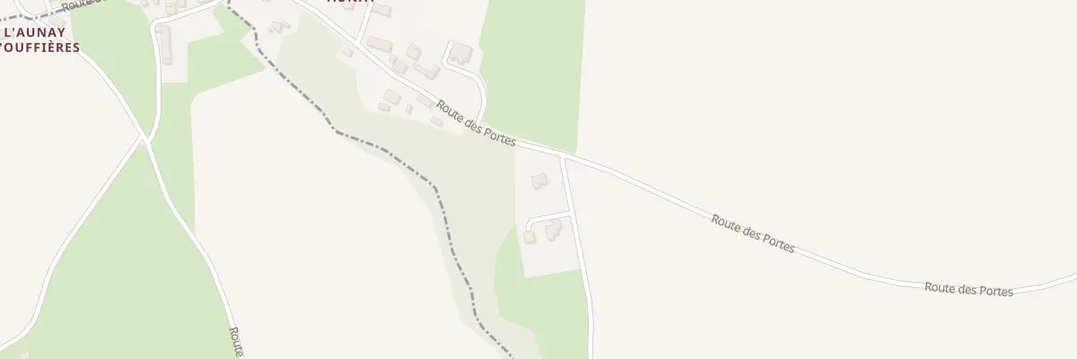 Plan du 5095 Le Petit Aunay à Ouffières
