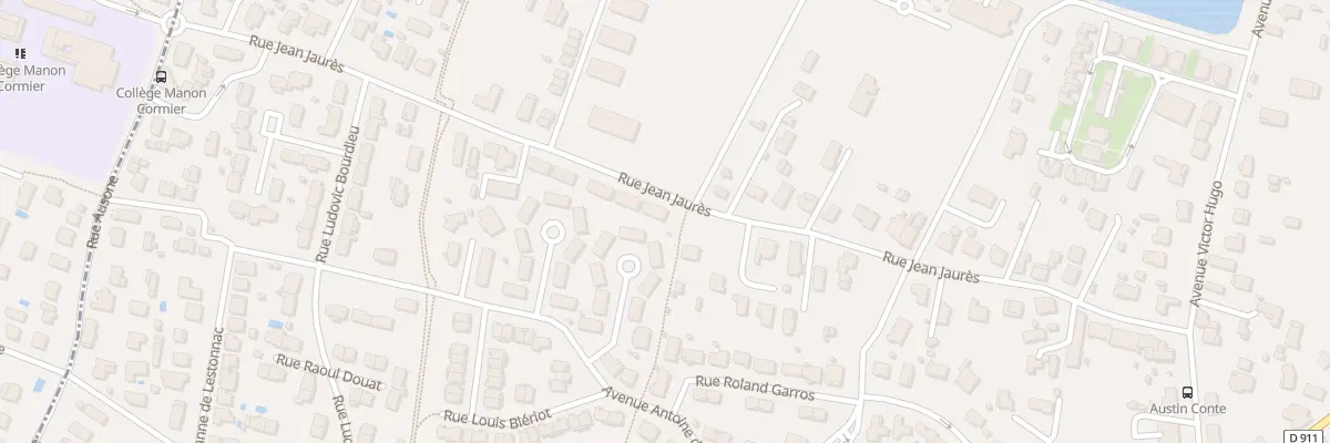 Plan du 30 Rue Jean Jaurès à Carbon-Blanc
