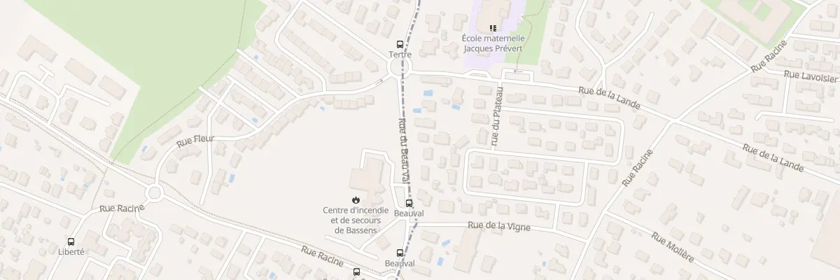Plan du 19 Rue de Beau Val à Carbon-Blanc