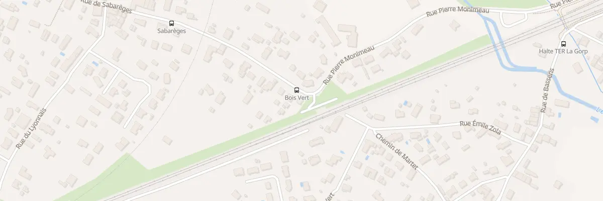 Plan du 4 Rue de Sabarèges à Ambarès-et-Lagrave