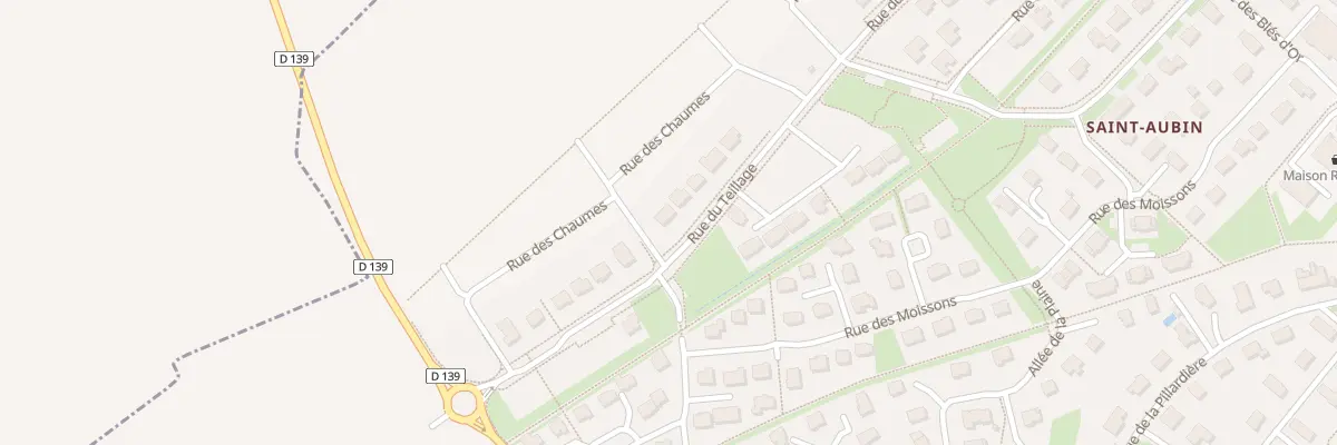 Plan du 11 Rue du Teillage à Évrecy