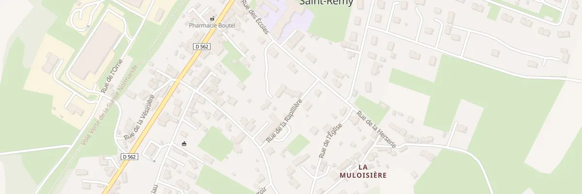 Plan du 4 Rue de la Rapillière à Saint-Rémy