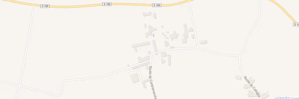 Plan du 32 Rte de Contremarche à Plaine-d’Argenson