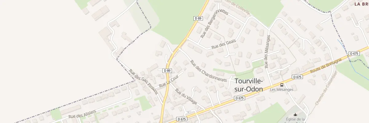 Plan du 2B Rue des Chardonnerets à Tourville-sur-Odon