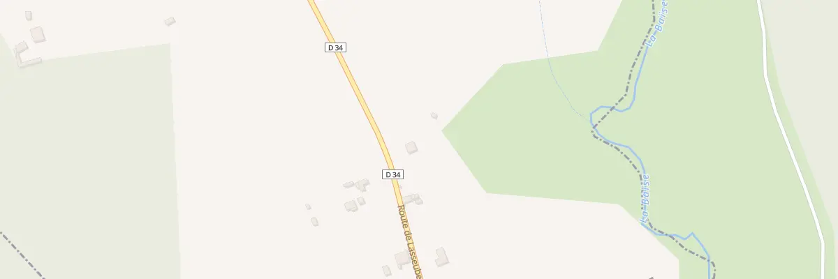 Plan du 5705 Rte de Lasseube à Lacommande