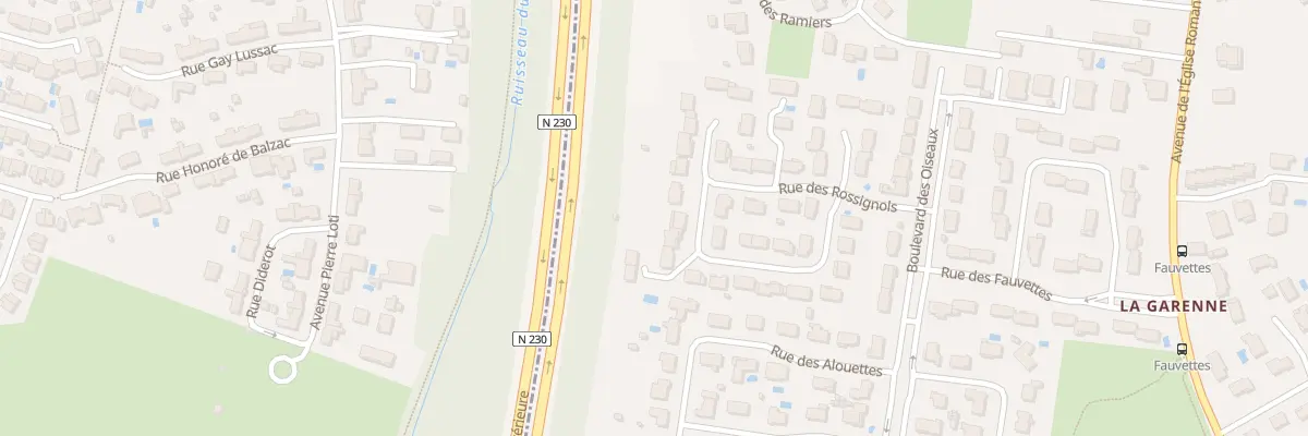 Plan du 23 Rue des Chardonnerets à Artigues-près-Bordeaux