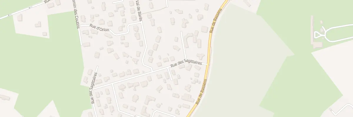 Plan du 1 Rue des Sagittaires à Ambarès-et-Lagrave
