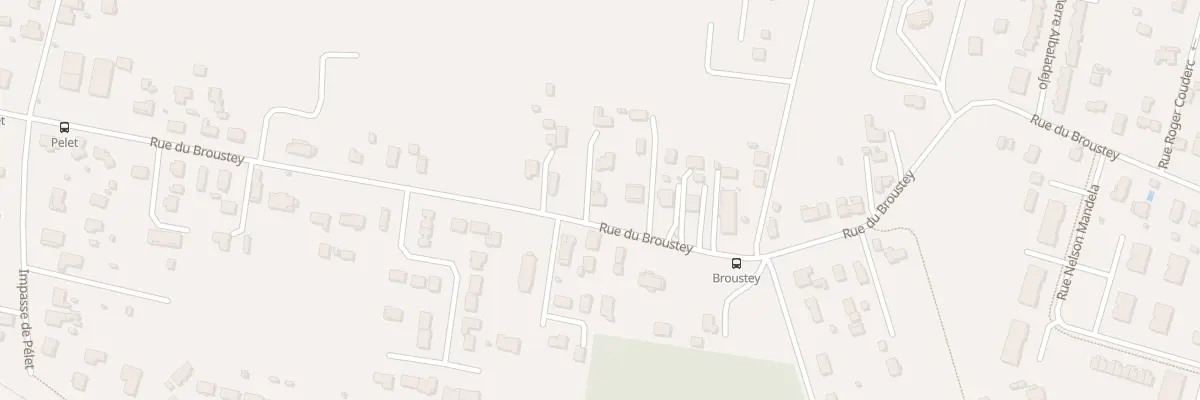 Plan du 9003 Rue du Broustey à Ambarès-et-Lagrave