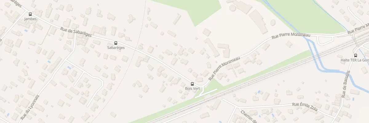 Plan du 13 Rue de Sabarèges à Ambarès-et-Lagrave