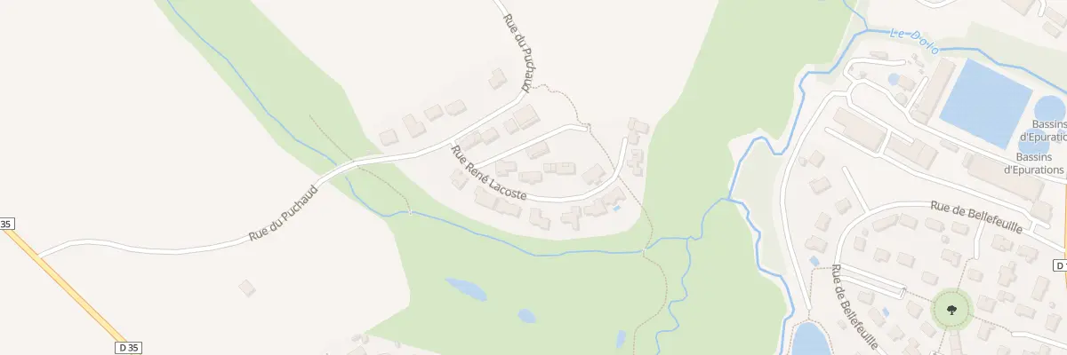 Plan du 5 Rue Rene Lacoste à Bressuire