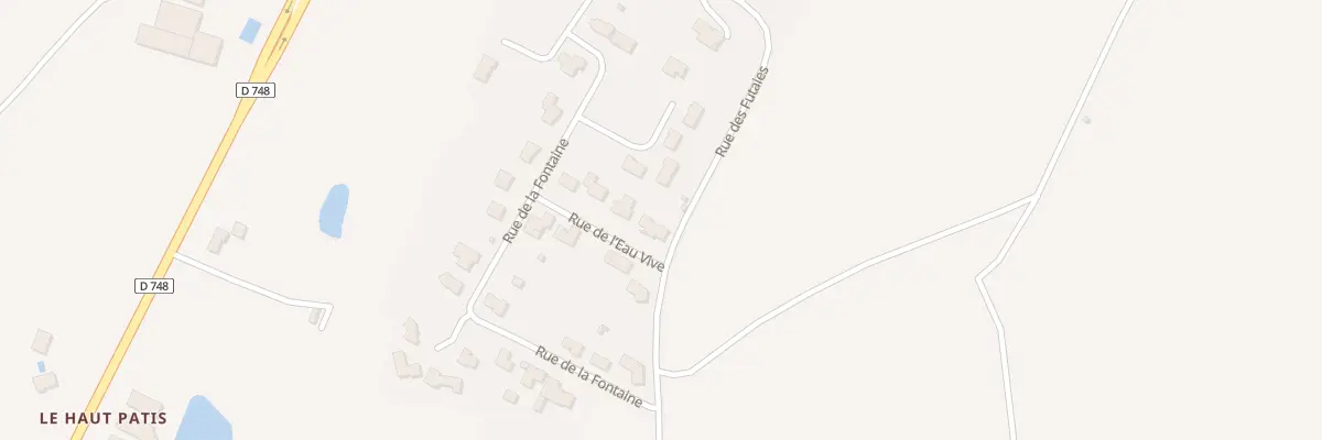 Plan du 8 Rue de l’Eau Vive à Montilliers