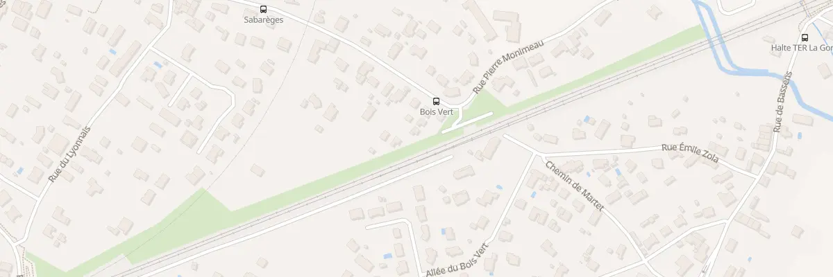 Plan du 6T Rue de Sabarèges à Ambarès-et-Lagrave