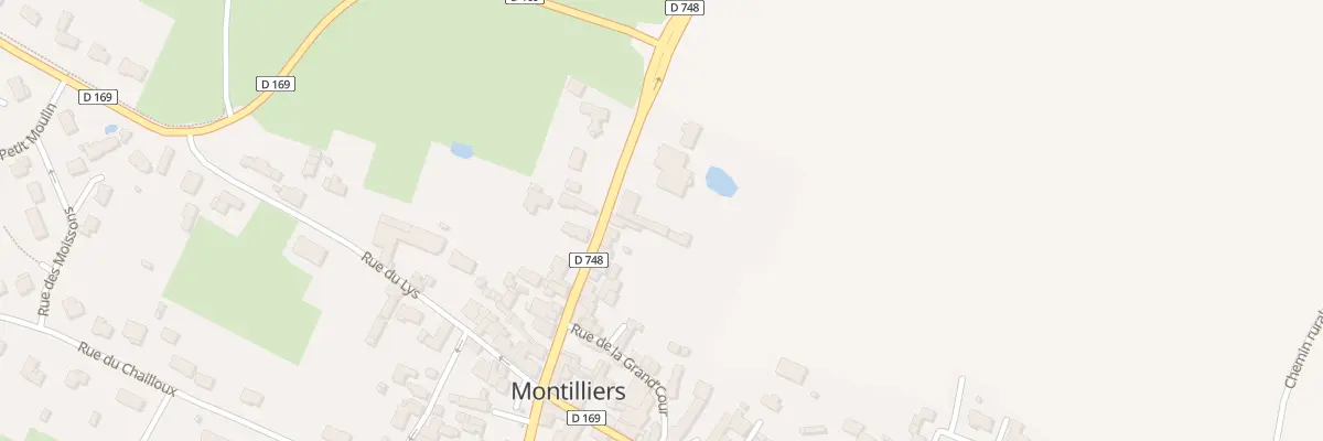 Plan du 6 Rte d’Angers à Montilliers