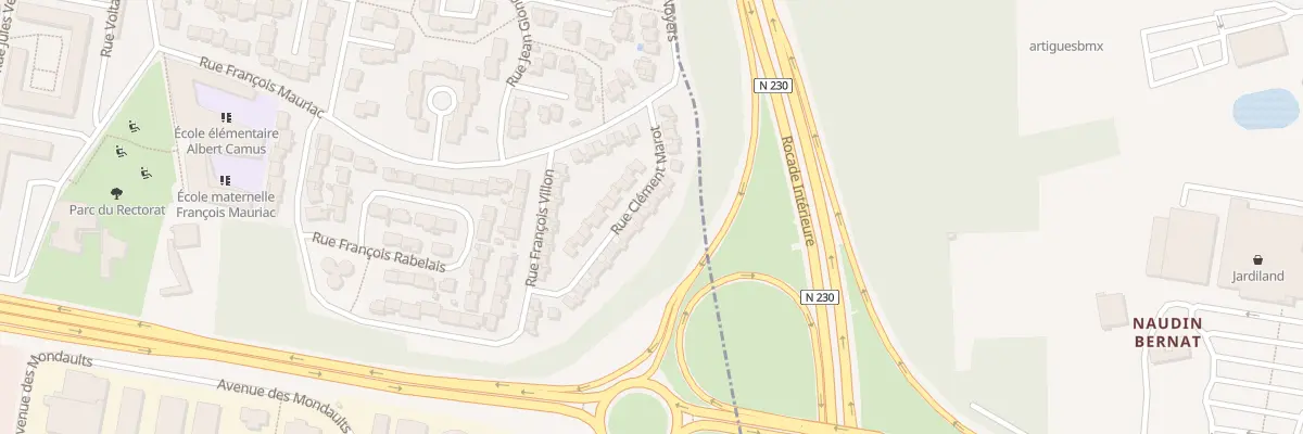 Plan du 18 Rue Clément Marot à Floirac