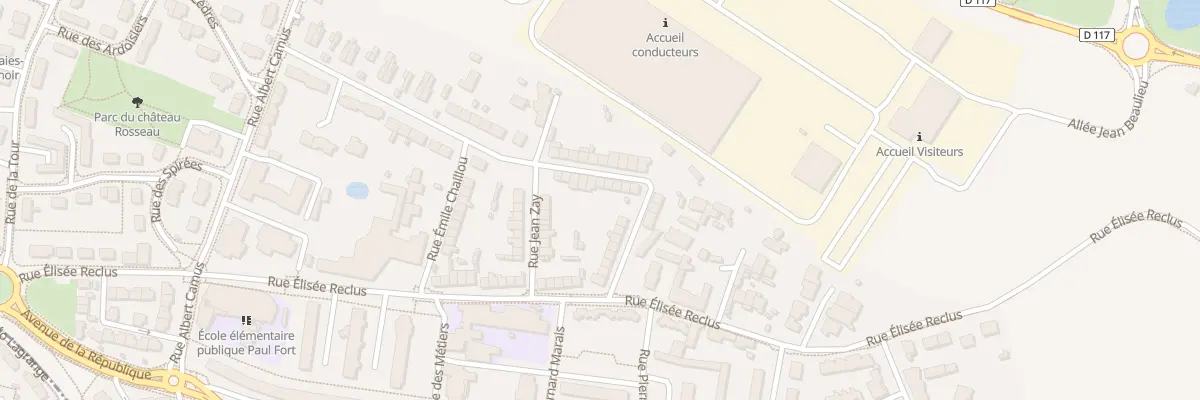 Plan du 27 Rue Léon Blum à Trélazé