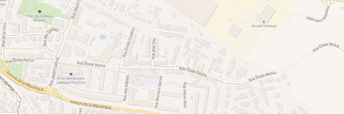 Plan du 5 Rue Léon Blum à Trélazé
