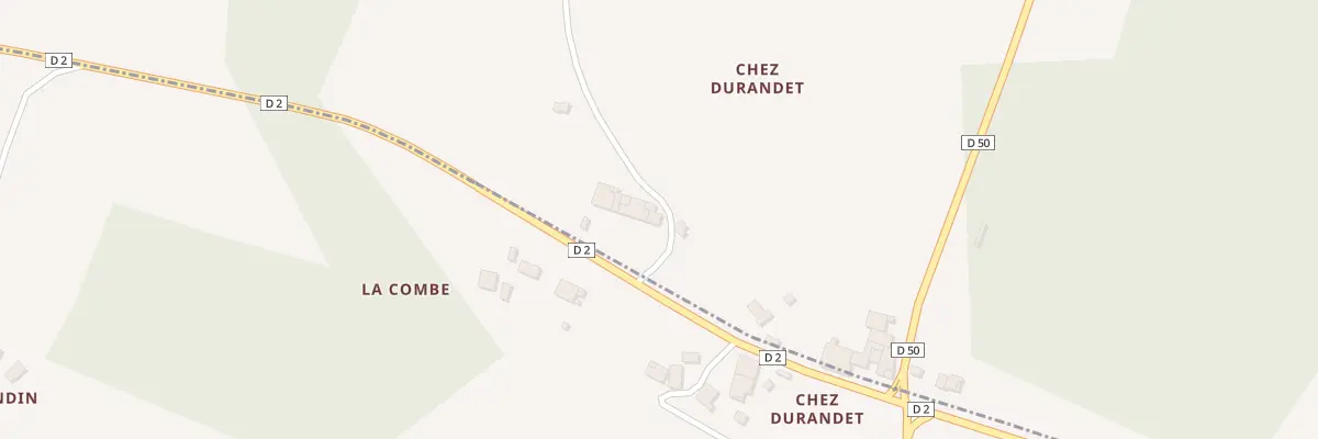 Plan du 6 Che de Chez Durandet à Clion