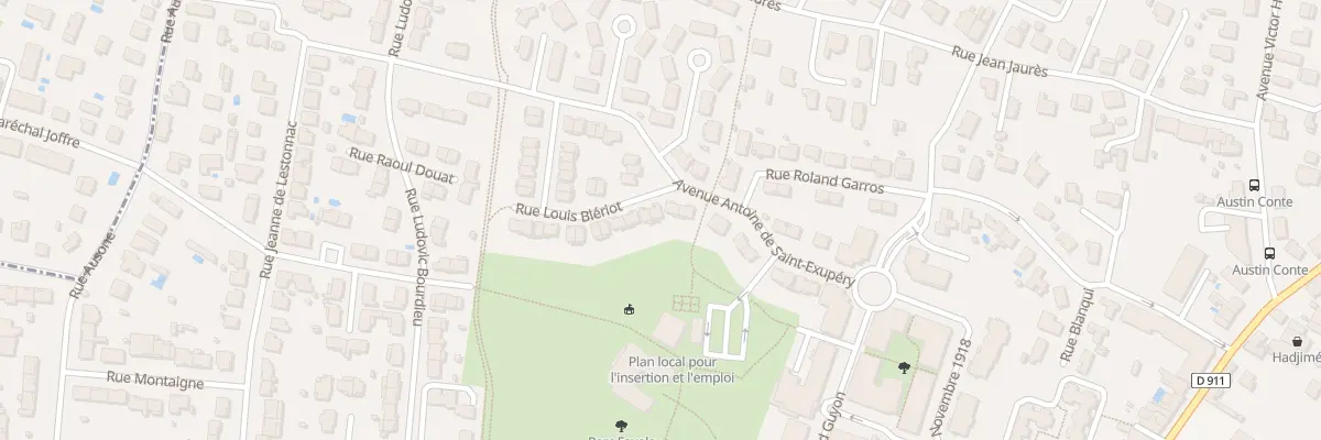 Plan du 4 Rue Louis Blériot à Carbon-Blanc