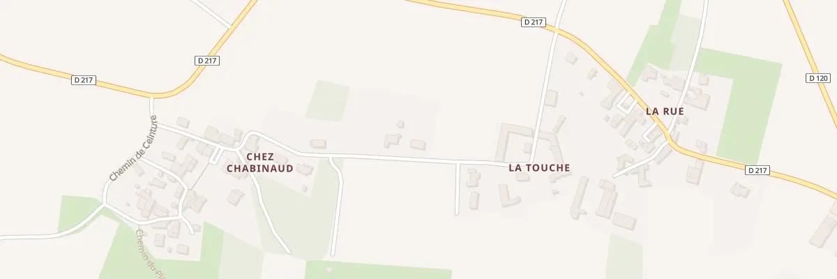 Plan du 64 Che de l’Ancien Château à Asnières-la-Giraud
