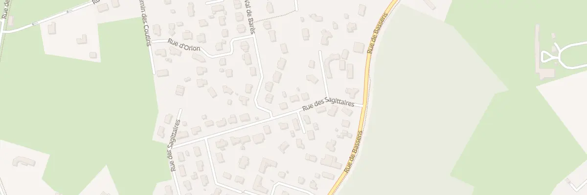Plan du 3 Rue des Sagittaires à Ambarès-et-Lagrave
