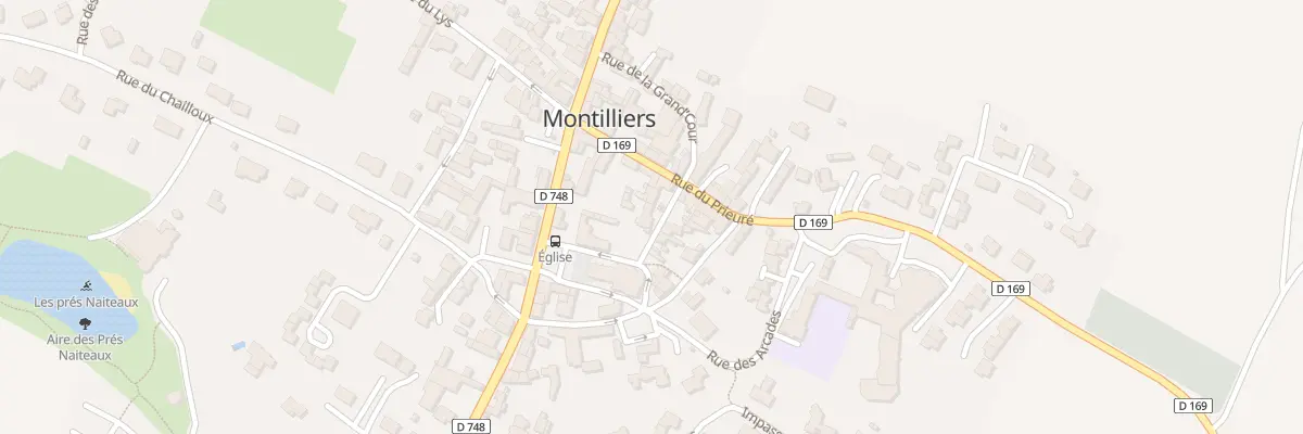 Plan du 5 Rue des Tisserands à Montilliers